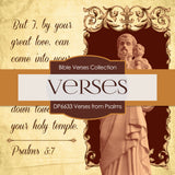 Verses From Psalms Digital Paper DP6633 - Digital Paper Shop