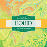 Liquid Splatter Digital Paper DP6734 - Digital Paper Shop