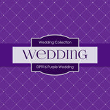 Purple Wedding Digital Paper DP916 - Digital Paper Shop - 4