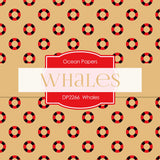 Whales Digital Paper DP2266 - Digital Paper Shop