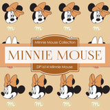 Minnie Mouse Digital Paper DP1614 - Digital Paper Shop