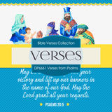 Verses From Psalms Digital Paper DP6661 - Digital Paper Shop