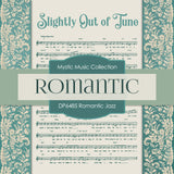 Romantic Jazz Digital Paper DP6485 - Digital Paper Shop