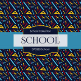 School Digital Paper DP3385 - Digital Paper Shop