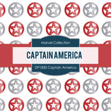 Captain America Digital Paper DP1830 - Digital Paper Shop