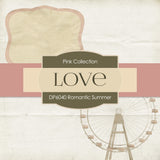 Romantic Summer Digital Paper DP6040 - Digital Paper Shop - 4