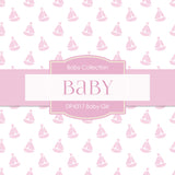 Baby Girl Digital Paper DP4317 - Digital Paper Shop - 4