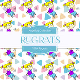 Rugrats Digital Paper 110A - Digital Paper Shop