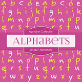 Alphabets Digital Paper DP4427 - Digital Paper Shop
