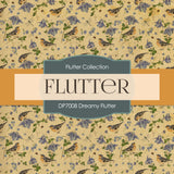 Dreamy Flutter Digital Paper DP7008A - Digital Paper Shop