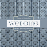 Wedding Elements Digital Paper DP3831 - Digital Paper Shop - 4