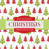 Christmas Cheer Digital Paper DP4069A - Digital Paper Shop - 4