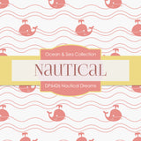 Nautical Dreams Digital Paper DP6426 - Digital Paper Shop