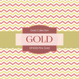 Pink Gold Digital Paper DP4335 - Digital Paper Shop