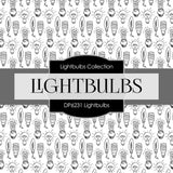 Lightbulbs Digital Paper DP6231A - Digital Paper Shop