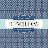 Beach Day Digital Paper DP1642 - Digital Paper Shop