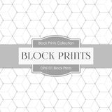 Block Prints Digital Paper DP6101 - Digital Paper Shop
