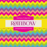 Rainbow Candy Digital Paper DP4342 - Digital Paper Shop