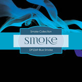Blue Smoke Digital Paper DP2269 - Digital Paper Shop