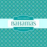 Bahamas Digital Paper DP263 - Digital Paper Shop