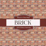 Brick Textures Digital Paper DP010 - Digital Paper Shop