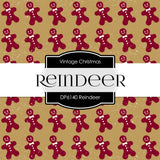 Reindeer Digital Paper DP6140 - Digital Paper Shop