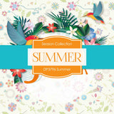 Summer Digital Paper DP3796B - Digital Paper Shop