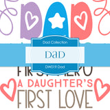 Dad Digital Paper DW019 - Digital Paper Shop