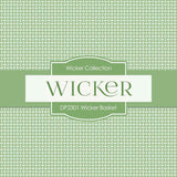 Wicker Basket Digital Paper DP2301 - Digital Paper Shop