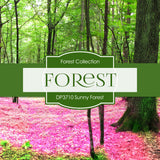 Sunny Forest Digital Paper DP3710A - Digital Paper Shop