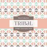 Geometric Tribal Digital Paper DP4881 - Digital Paper Shop