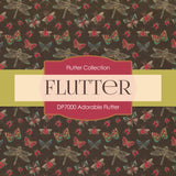 Adorable Flutter Digital Paper DP7000 - Digital Paper Shop