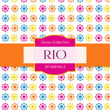 Rio 2 Digital Paper DP1849 - Digital Paper Shop