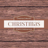 Christmas Love Digital Paper DP4413 - Digital Paper Shop
