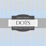 Medium Dots Outlined Digital Paper DP6293A - Digital Paper Shop