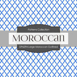 Large Moroccan Outlined Digital Paper DP6294A - Digital Paper Shop