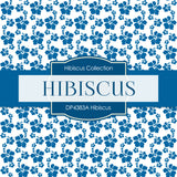 Hibiscus Digital Paper DP4383A - Digital Paper Shop