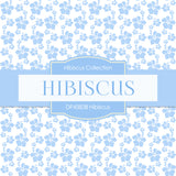 Hibiscus Digital Paper DP4383B - Digital Paper Shop