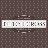 Tinted Cross Digital Paper DP4380B - Digital Paper Shop