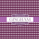 Gingham Digital Paper DP141 - Digital Paper Shop
