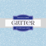 Frozen Glitter Digital Paper DP1038 - Digital Paper Shop