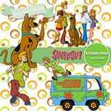 Scooby Doo Digital Paper DP3098 - Digital Paper Shop