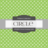 Circle Overlap Solid Digital Paper DP6203B - Digital Paper Shop