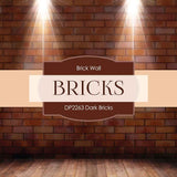 Dark Bricks Digital Paper DP2263 - Digital Paper Shop