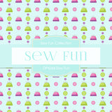 Sew Fun Digital Paper DP4364A - Digital Paper Shop