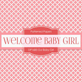 Our Baby Girl Digital Paper DP1685 - Digital Paper Shop