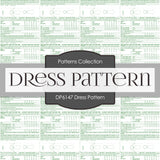 Dress Pattern Digital Paper DP6147A - Digital Paper Shop