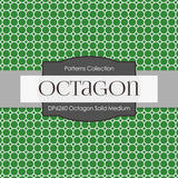 Octagon Solid Medium Digital Paper DP6260A - Digital Paper Shop