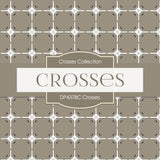Crosses Digital Paper DP4378C - Digital Paper Shop