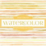 Watercolor Stripes Digital Paper DP4391A - Digital Paper Shop